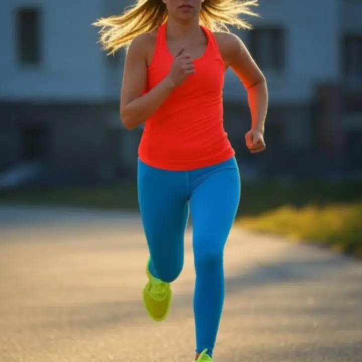 Sportowcy w akcji - odzież sportowa podczas intensywnego treningu