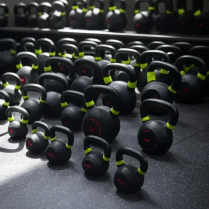 Sprzęt do treningu siłowego - hantle, kettlebell i ławki treningowe