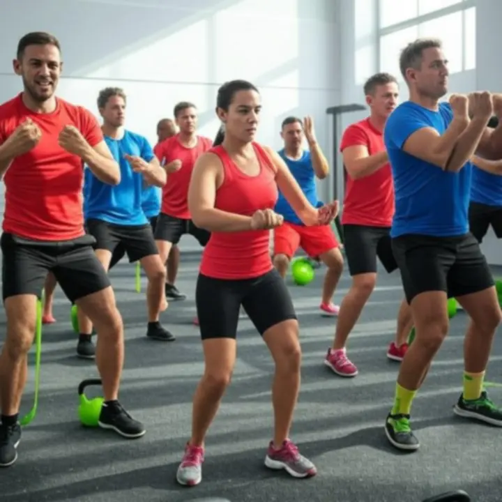 Miniatura video - grupowy trening